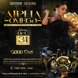 ALPHA OMEGA - NYE ULTRACHIC BLACK-TIE GALA